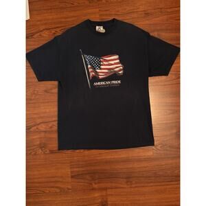 Vintage Y2K American Pride All American Tradition Navy Size XL T-Shirt
